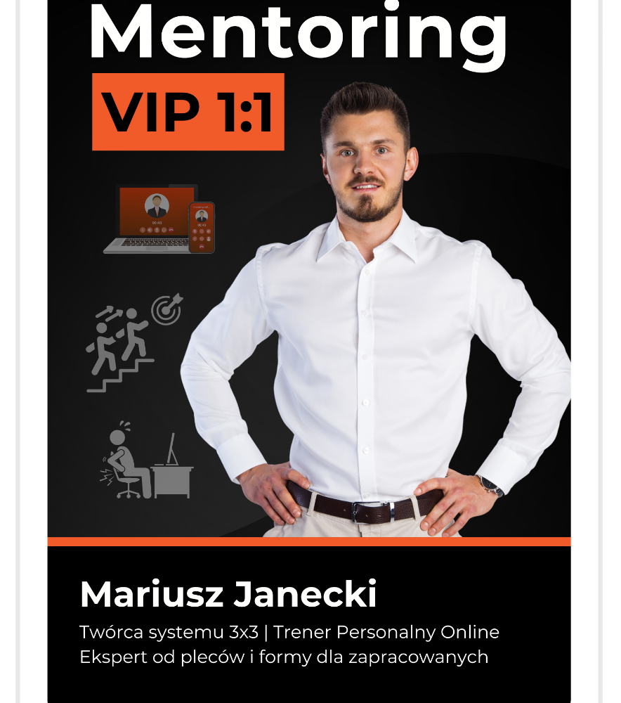 Mentoring VIP – Trening i prowadzenie 1:1 (3 miesiące)